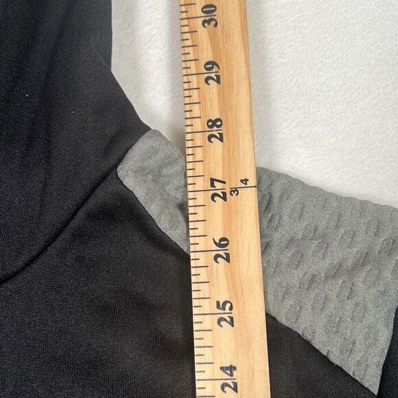 ADIDAS GOLF Tech Fleece Drawstring‎ casual black Hoodie pullover NWT Men large - Picture 3 of 7